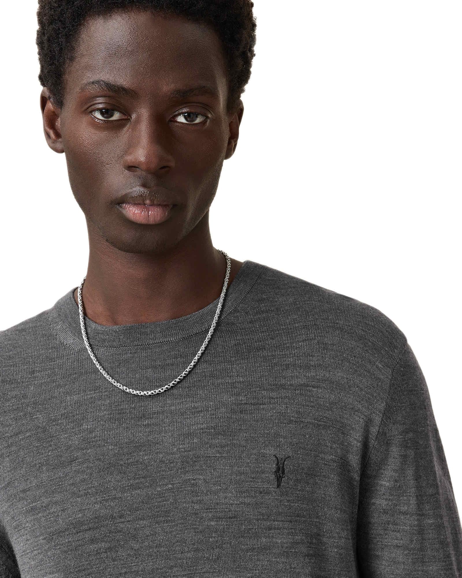 AllSaints Mode Merino Crew Pull-Over