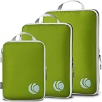 Cipway Compression Packing Cubes, Ultralight Luggage Organizer Bags, Travel Essentials for Carry on Suitcase (3 Piece,Sage Green)