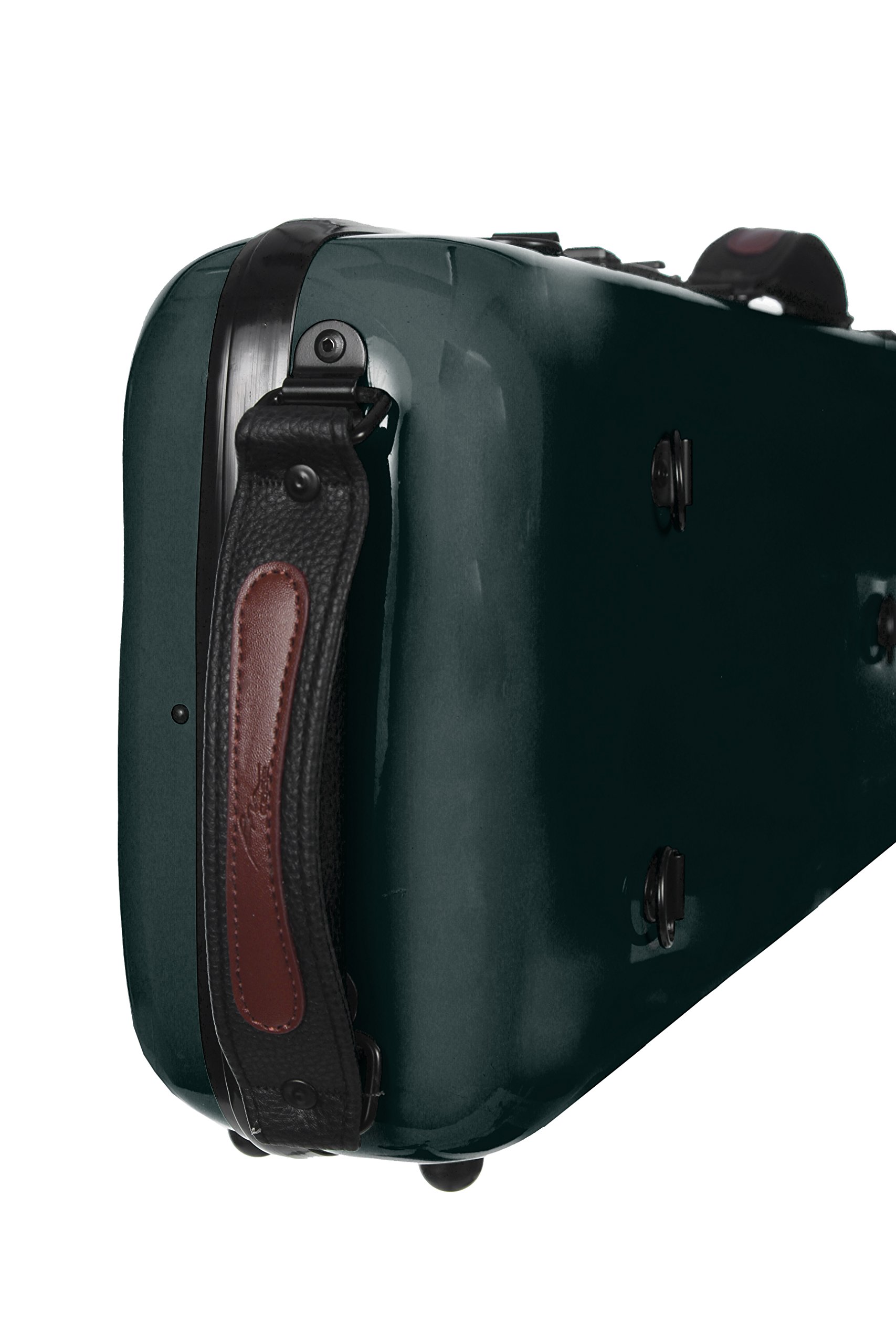 Geigenkoffer Fiberglass Safe Oblong 4/4 grün M-Case + Musiktasche