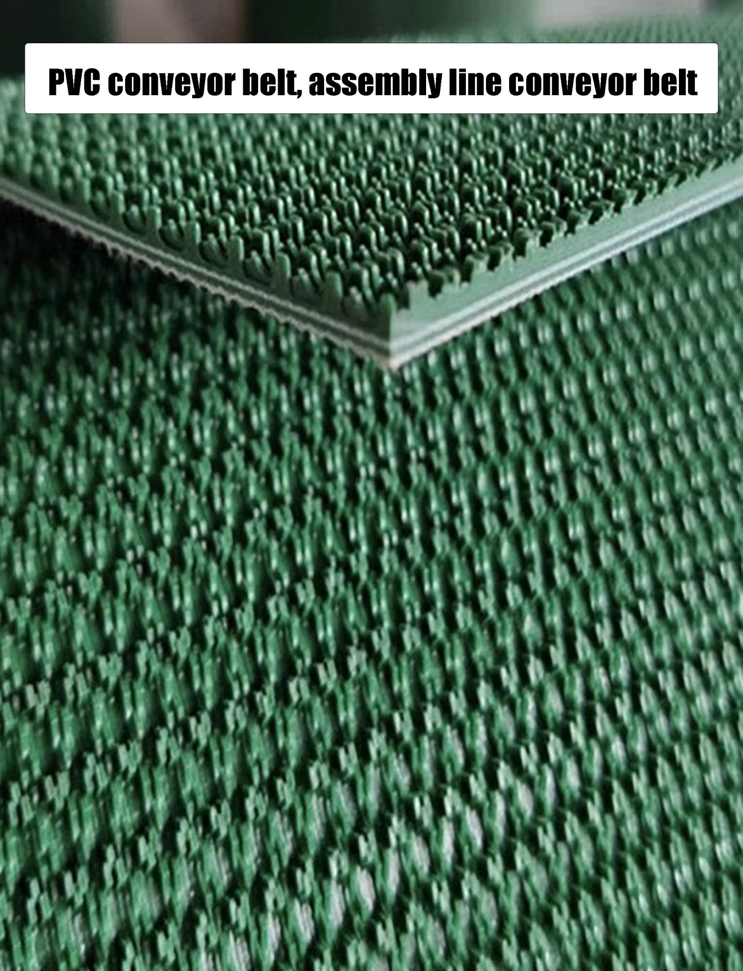 Nastro trasportatore in Resina PVC antistrappo, Spessore 5 mm, Formato 116x23 cm, Adatto per Linee di Produzione, Alternativa ai Nastri trasportatori da Tavolo per carichi Pesanti, per Uso i