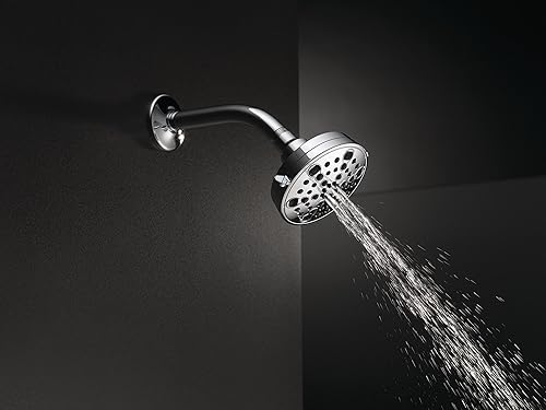 Miniatura 3 de Delta Faucet 52638-PN20-PK - Cabezal de ducha contemporáneo H2OKinetic de 5 ajustes, níquel pulido