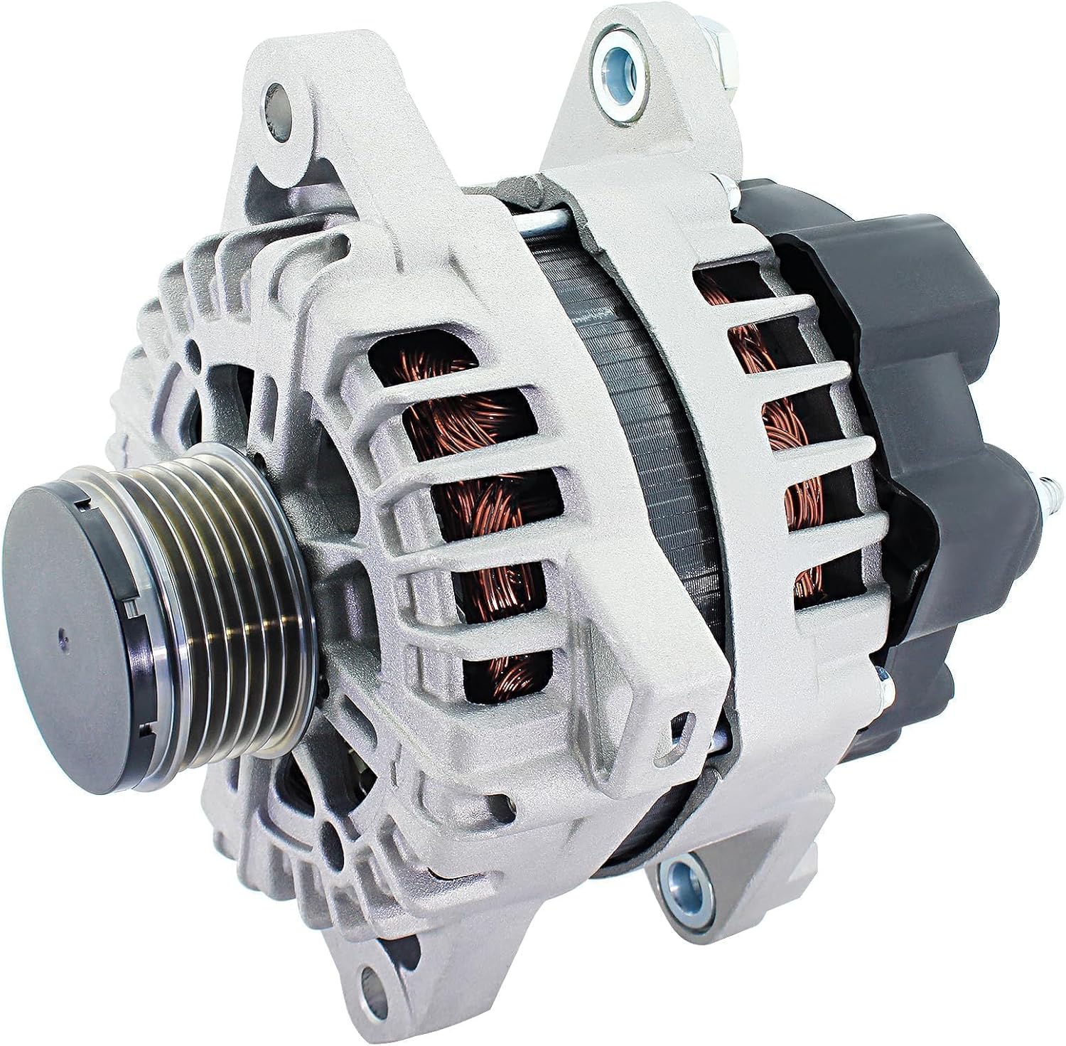 BDELI 150 Amp New Alternator Fits for Kia 2012-2014 Sorento 2.4L L4, 2014-2015 Optima 2.0L 2.4L L4, for Hyundai 2014 Sonata 2.4L L4, 2013-2016 Santa Fe Sport 2.0L 2.4L L4, Replaces 11710N 37300-2G800
