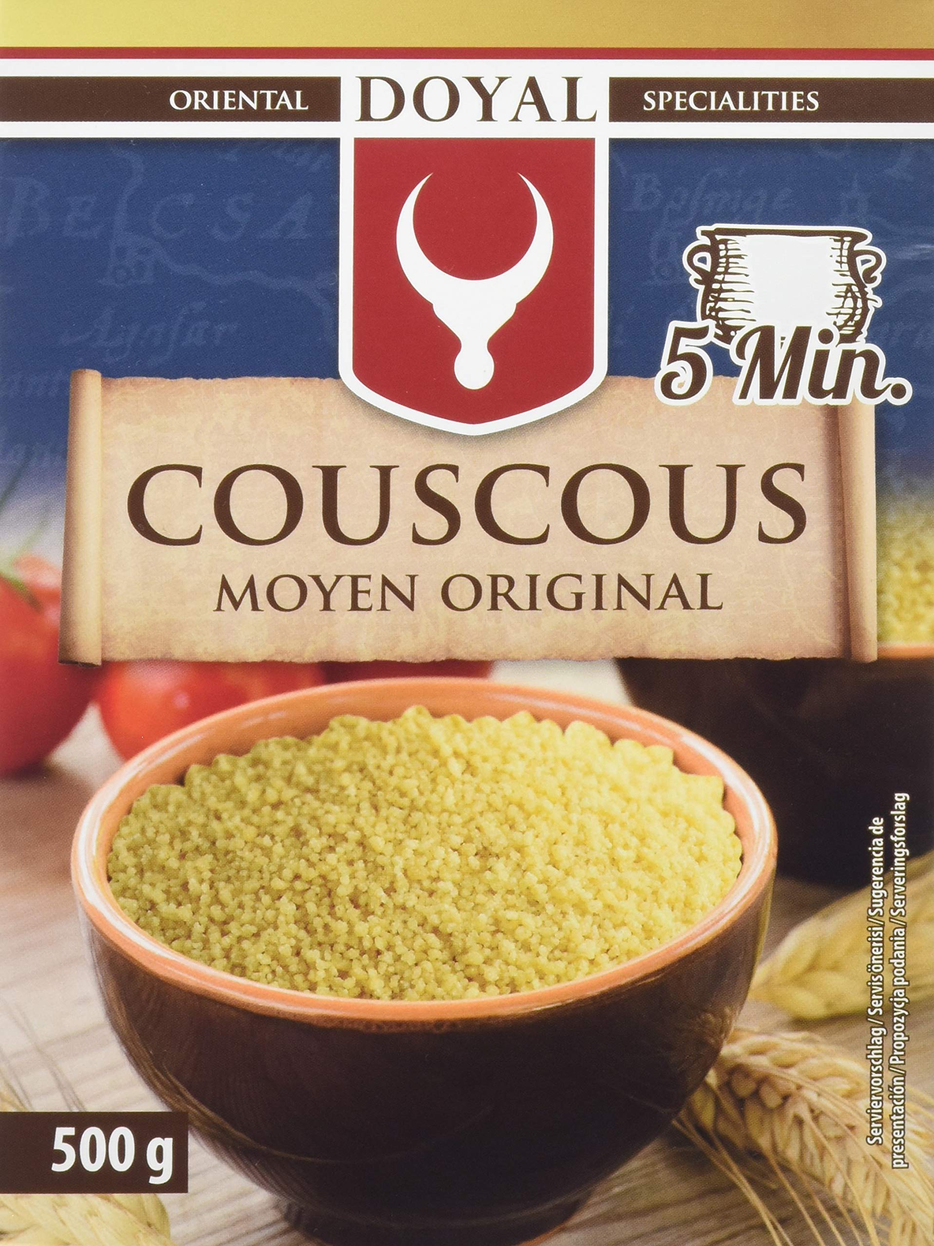 Doyal, Cuscús - 12 de 500 gr. (Total 6000 gr.)