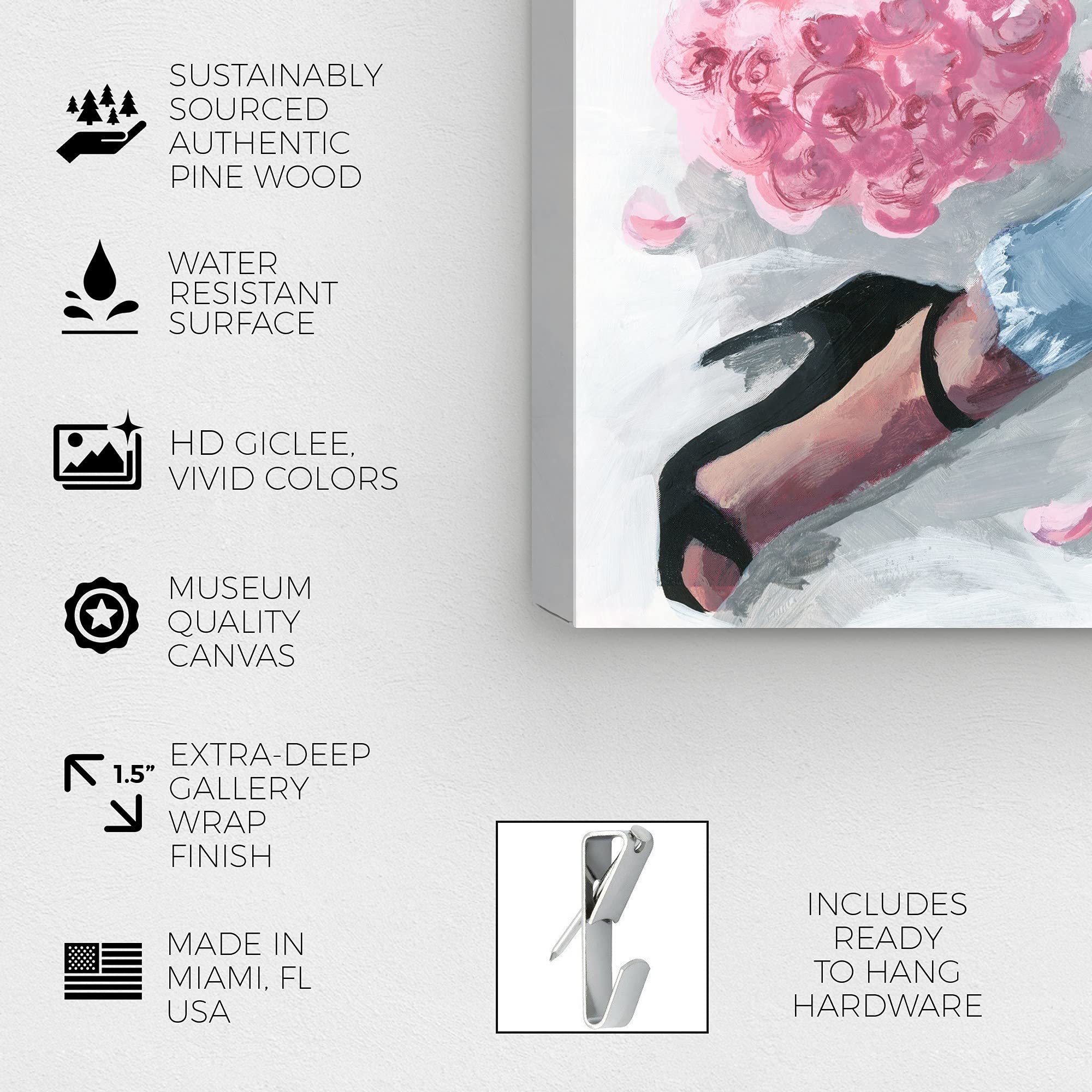 Amazon.com: Oliver Gal Fashion and Glam Wall Art Canvas Prints