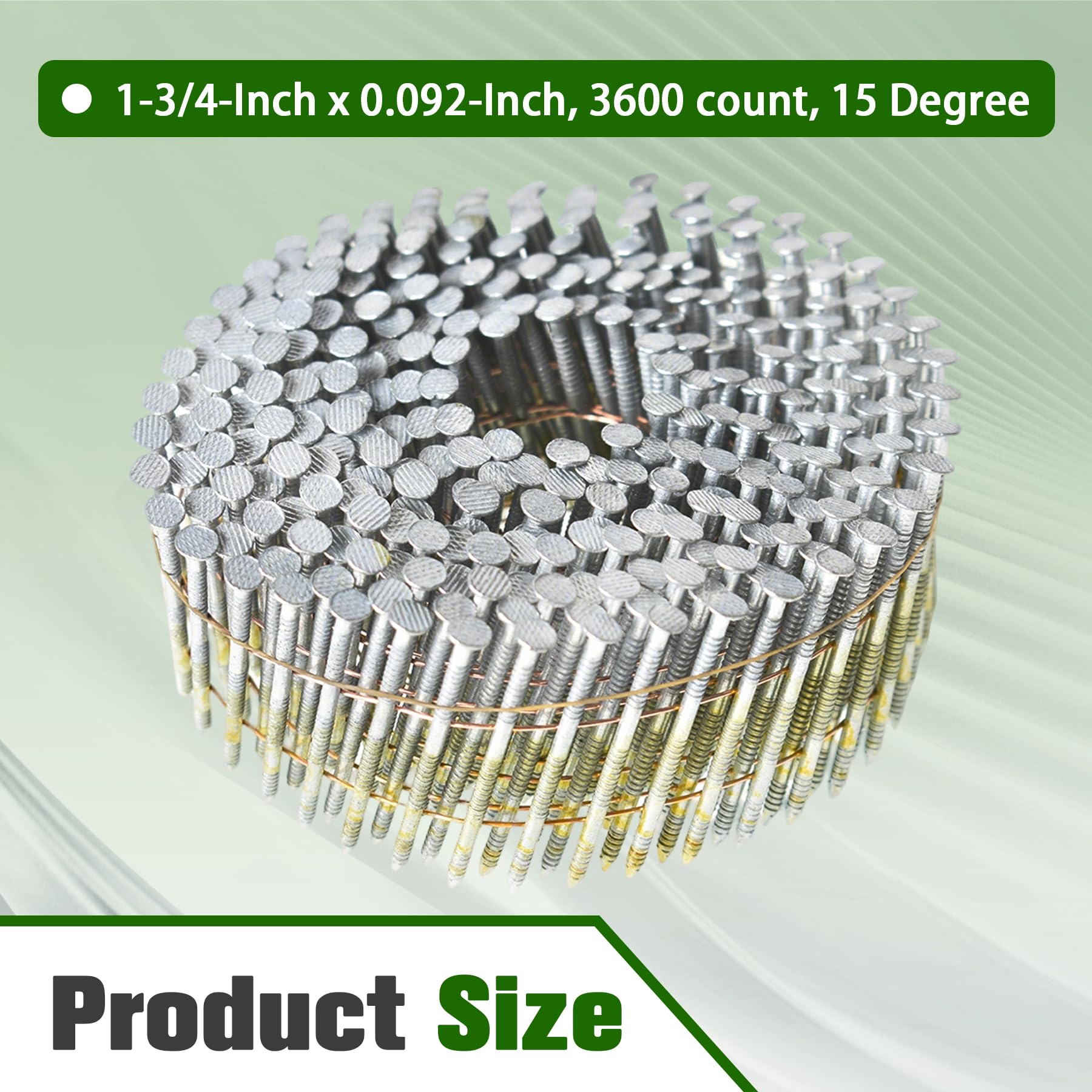 Siding Nails - 3600 Count, 1-3/4 Inch -3
