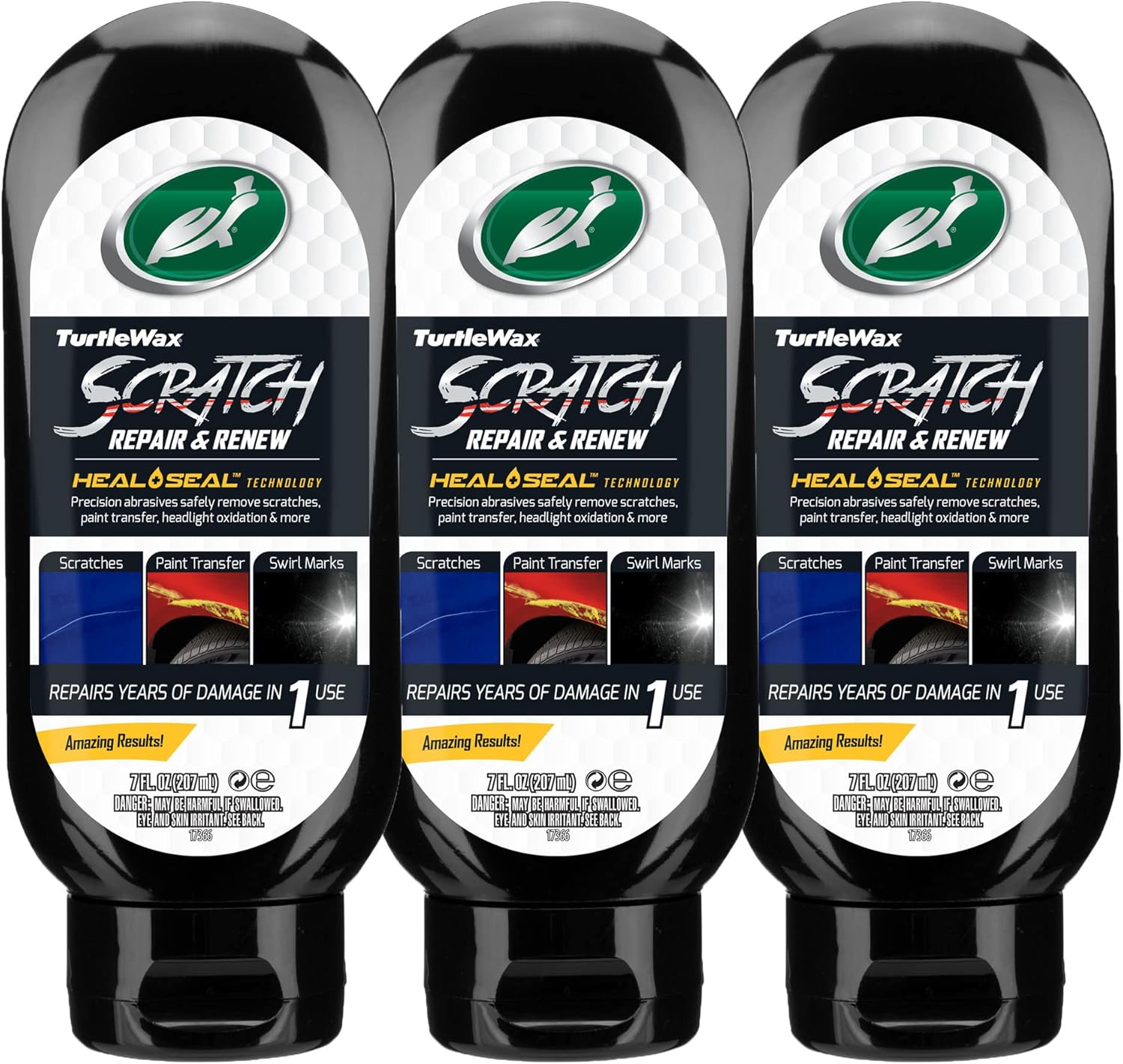 Turtle Wax 53881 Scratch Repair and Renew, Removes Fine