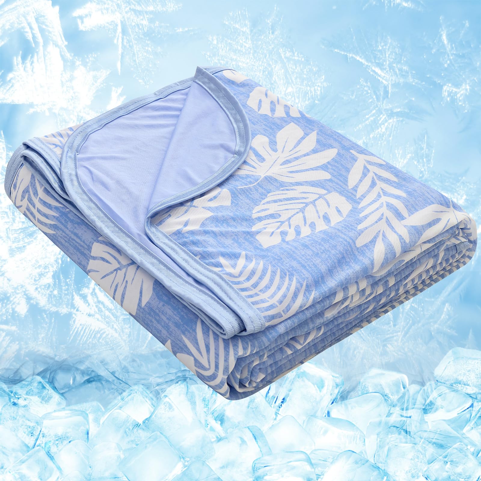 Couverture rafraîchissante pour les dormeurs chauds contre les sueurs nocturnes