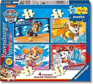 Comprar Ravensburger - Mi Primer Puzzle: Patrulla Canina | Puzzle 1 Año Que Incluye 4 Piezas De 2-3-4-5 Piezas | Puzzle Bebe 1 Año O Más | Rompecabezas Niños Iniciarse 11,5x16,5cm The Forest Stewardship Council