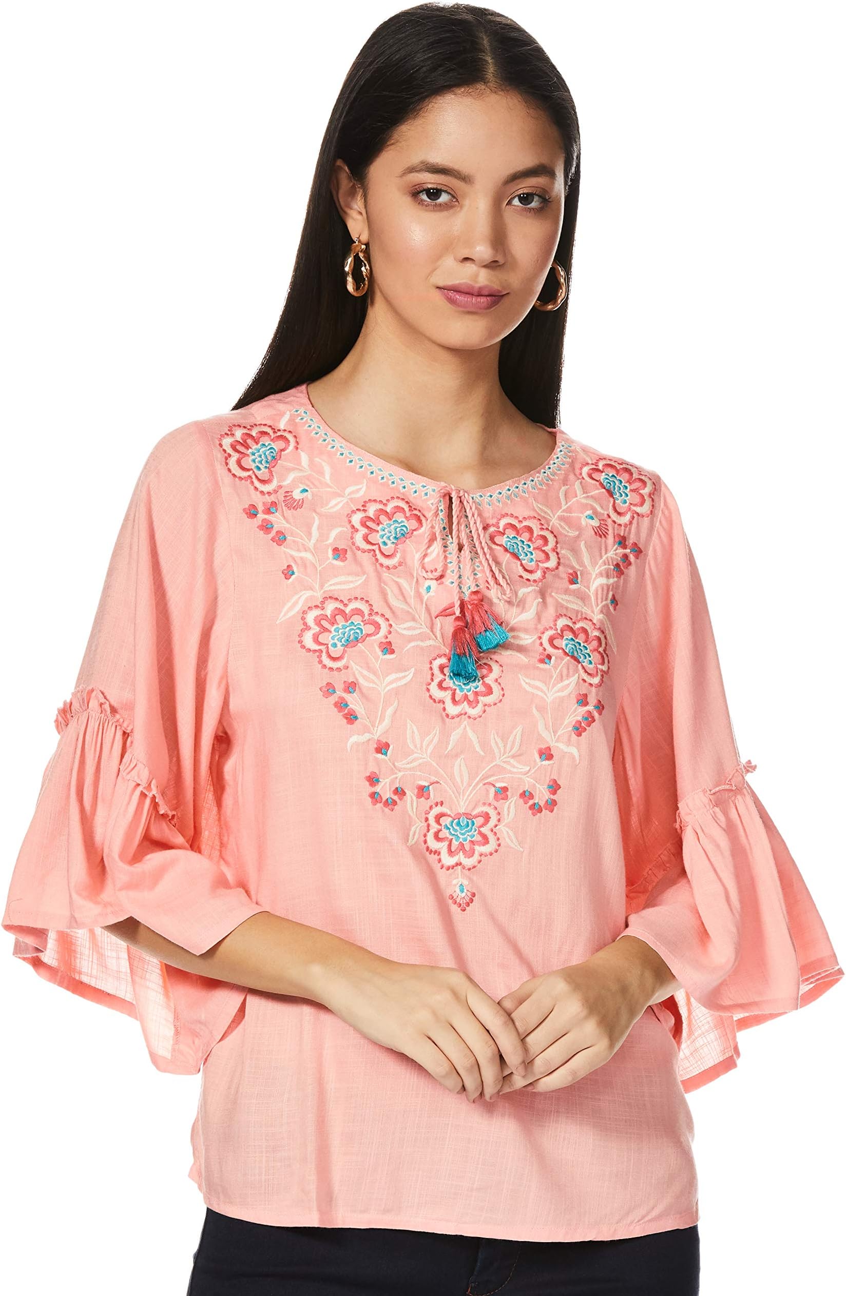 global desi Women's Regular Fit Top