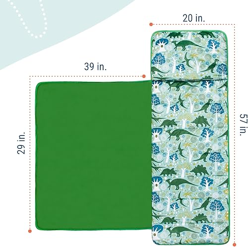 Miniatura 5 de Wildkin Kids Plush Nap Mat  Soft, Cozy, Convenient for Daycare & Preschool