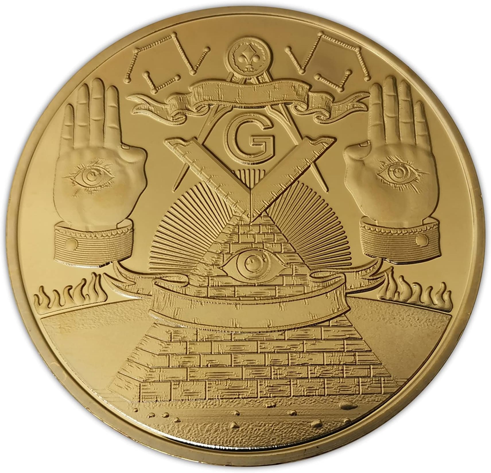 Master Mason Brotherhood Coin