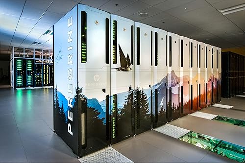 History Galore 8"x12" Gallery Poster, PEREGRINE, Department of Energy SUPERCOMPUTER CAPABLE OF 1 MILLION BILLION CALCULATIONS PER SECOND AT NATIONAL