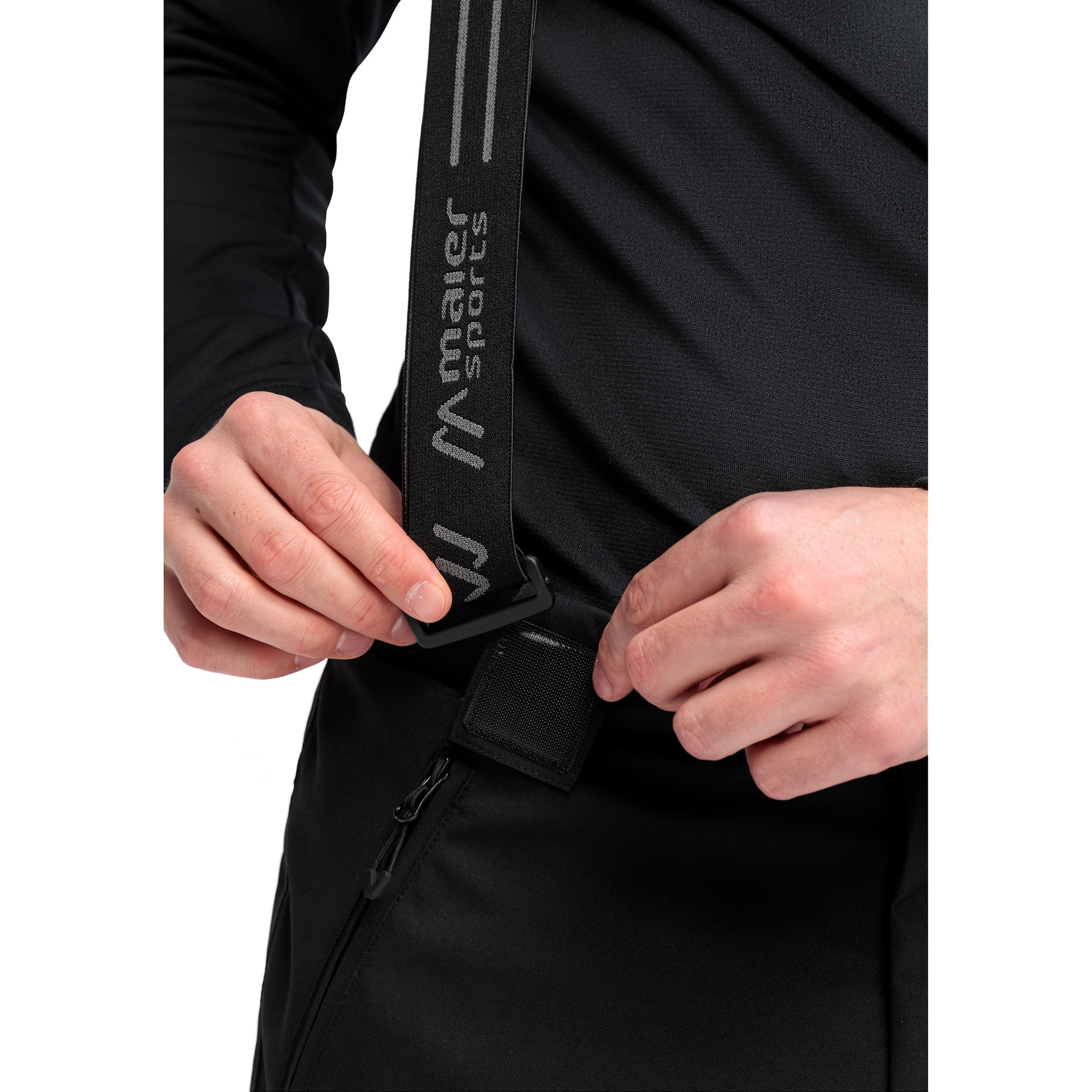 Maier Sports Anton Slim 2.0 Ski- und Snowboardhose Herren Black
