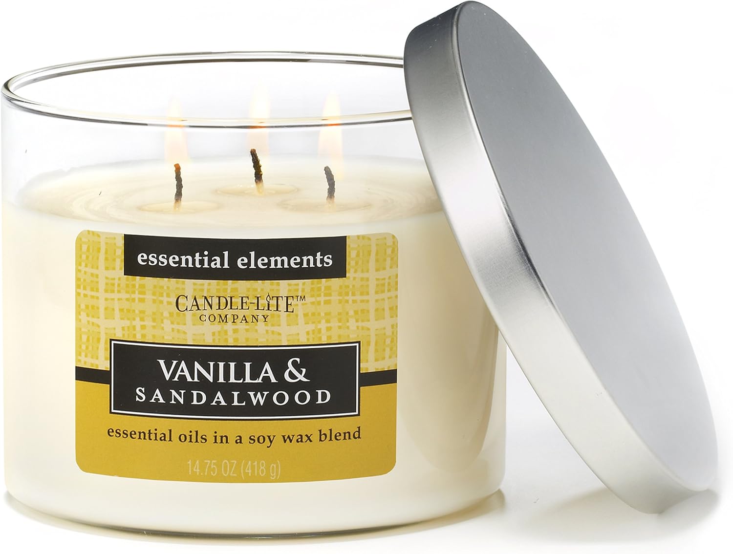 Candlelite Essential Elements 143/4Ounce 3 Wick Candle