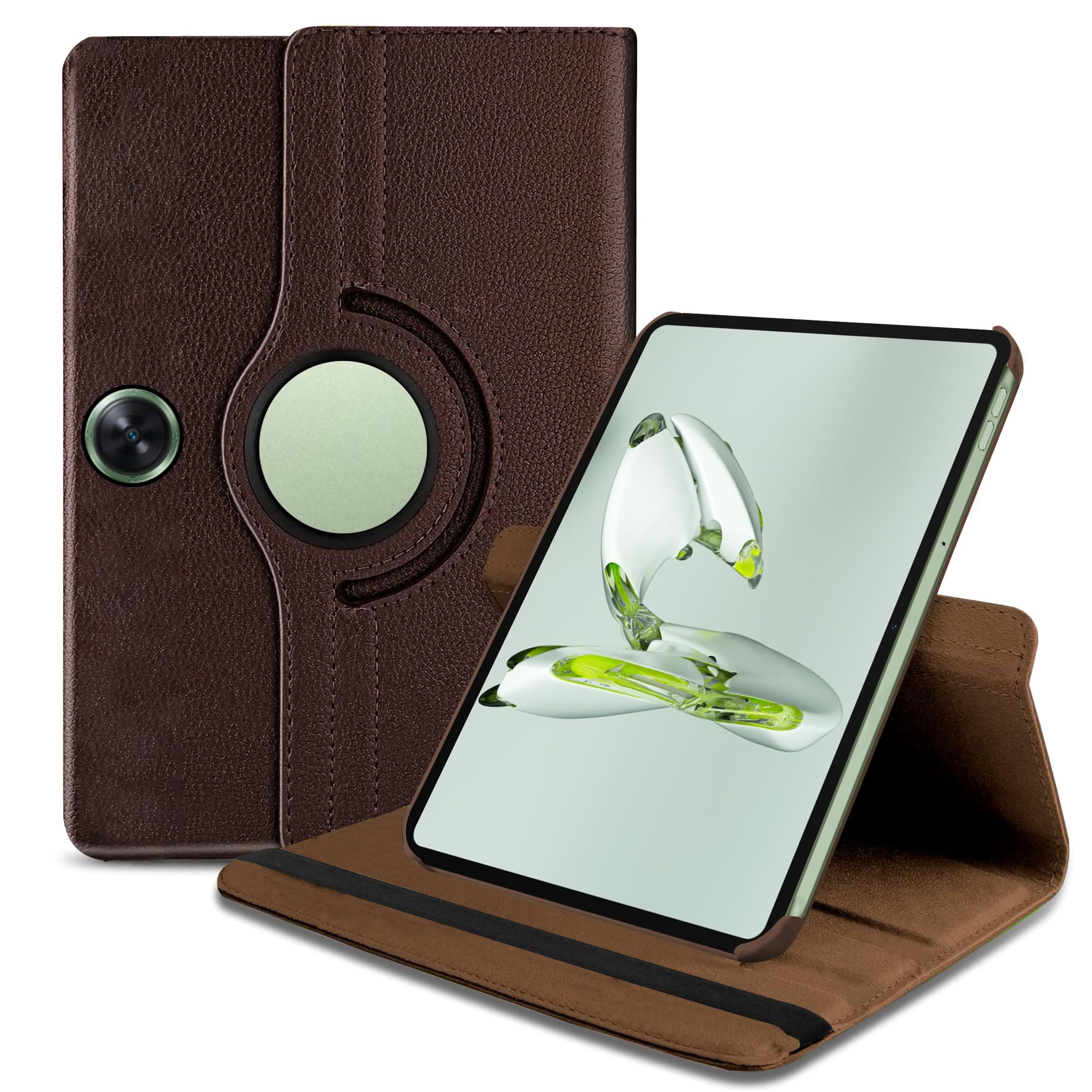 TGK Rotating Flip Cover for OnePlus Pad Go 11.35 inch Leather Case (Brown) (B0CSX41667) Amazon Price History, Amazon Price Tracker