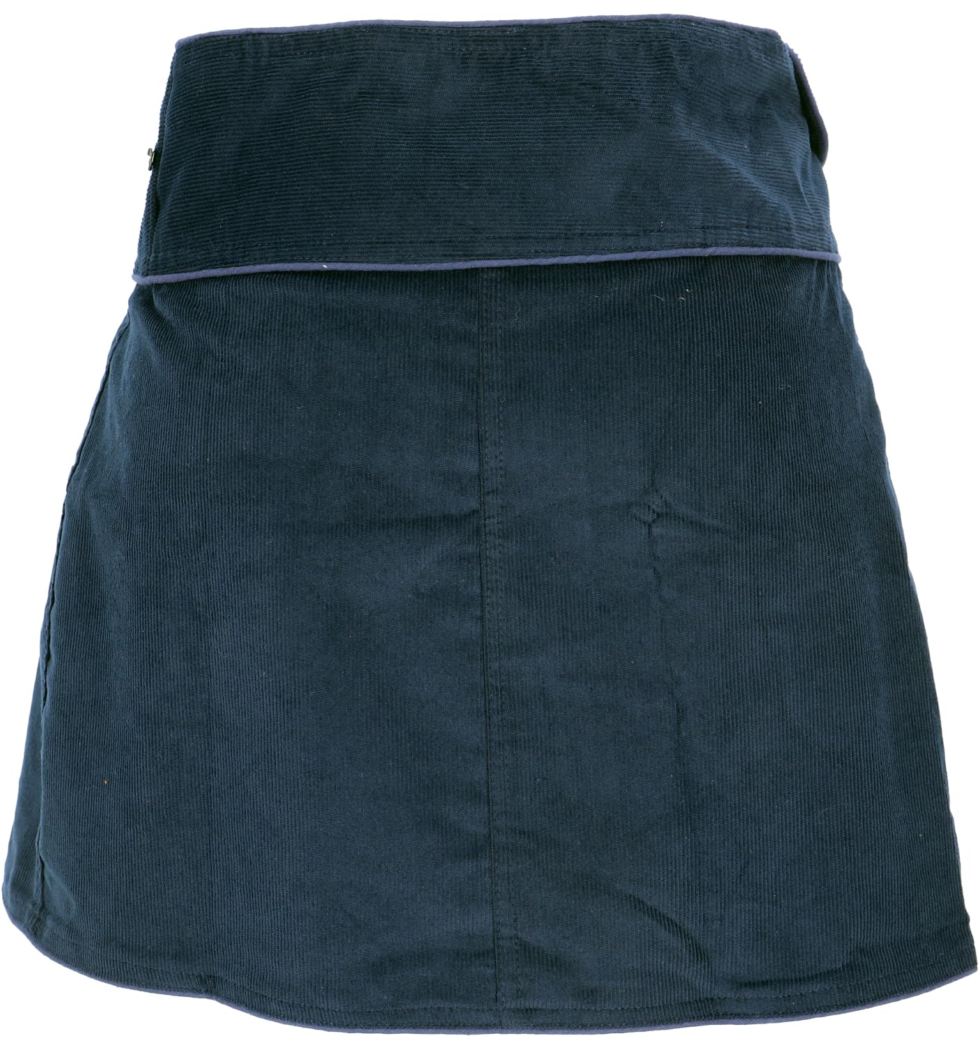 GURU SHOP Falda de pana, minifalda para mujer, algodón, faldas, ropa alternativa