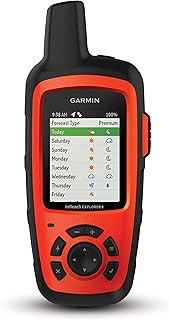 Garmin 010-01735-10 inReach Explorer+, Handheld Satellite Communicator with Topo Maps and GPS Navigation