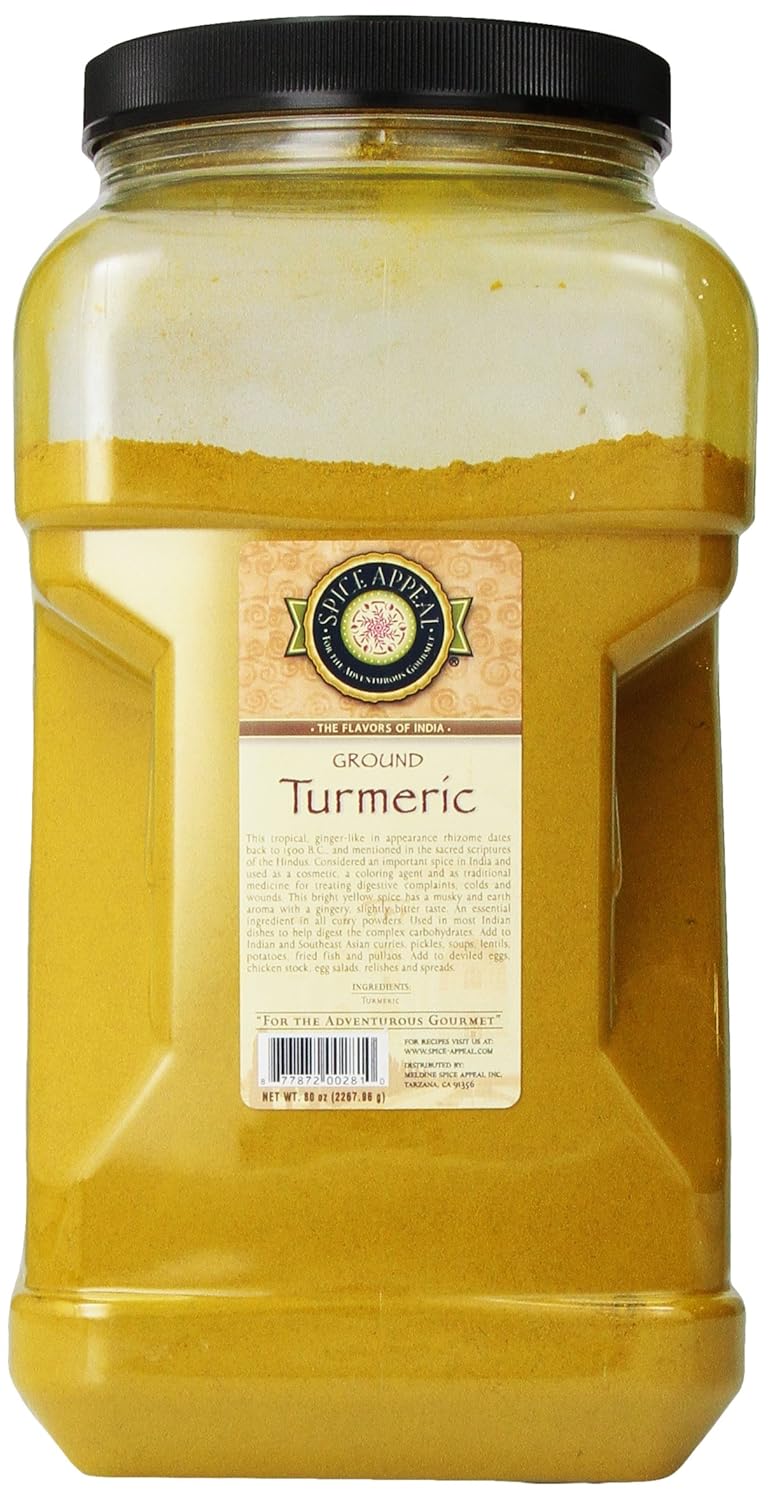 Spice Appeal Turmeric Ground, 16 Ounce (Pack of 2)
