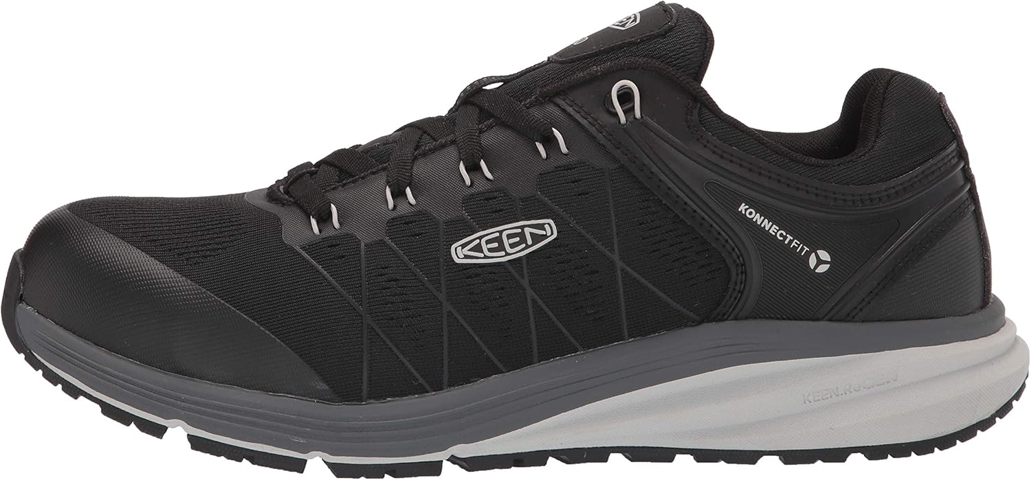 KEEN Utility Mens Vista Energy Low Height Sneakers Composite Toe ESD Work Shoes - Image 8