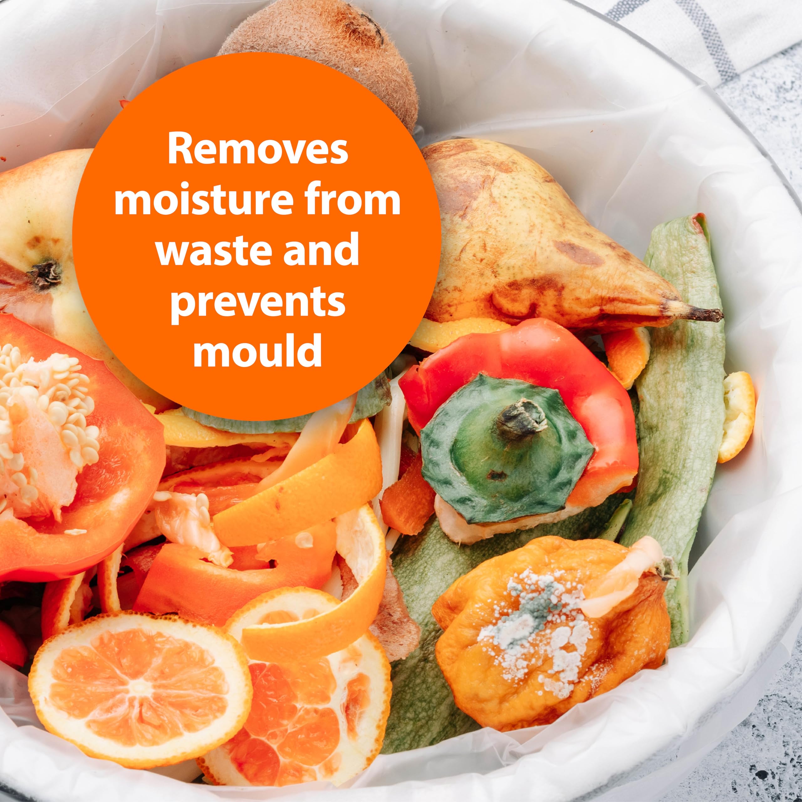 Quiko ARDAP Organic Waste Bin Powder 500g, Anti-Maggot Organic Waste Bin, Garbage Can Powder, Against Flies, Maggots - Image 4