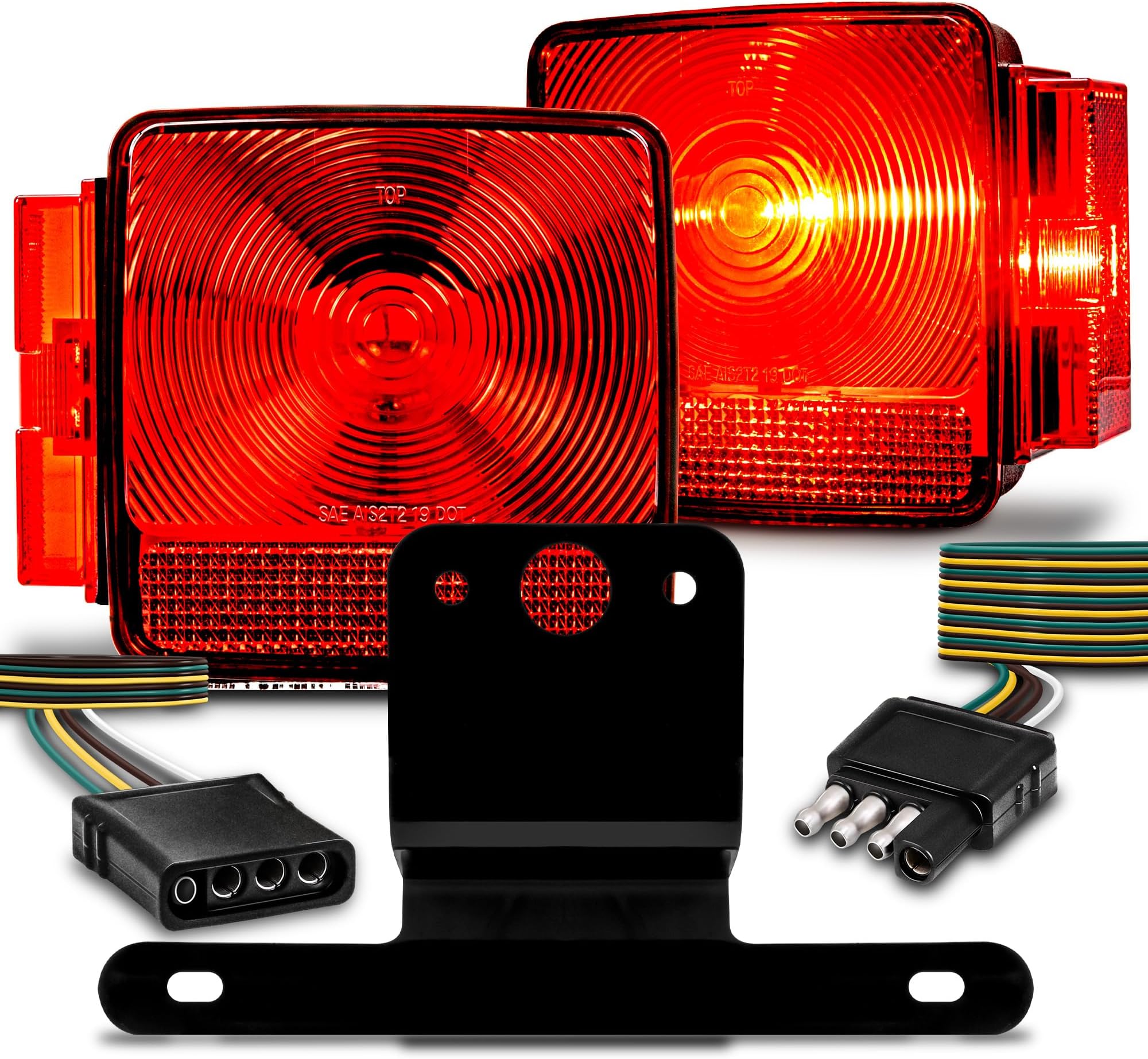 TRUE MODS LED Boat Trailer Light Kit [DOT FMVSS108] [SAE