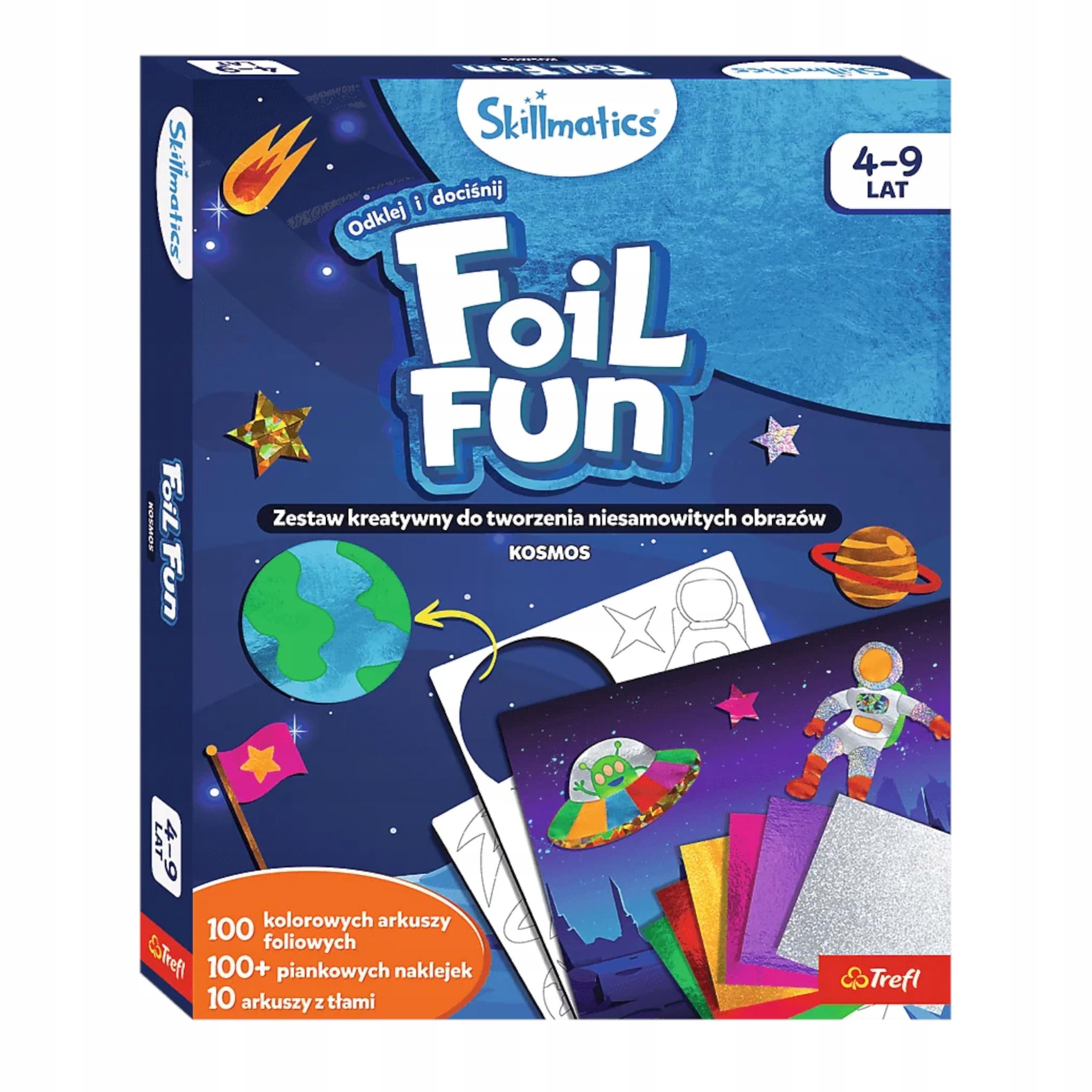 Club, Skillmatics - Foil Fun: Cosmos - Creative Set, Film Decorating Technique, for Children from 4 years