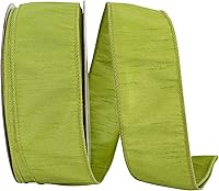 Vista 13 de Reliant Ribbon 92975W-056-10F Dupioni Supreme - Listón con borde de alambre, 4 pulgadas x 10 yardas, color menta