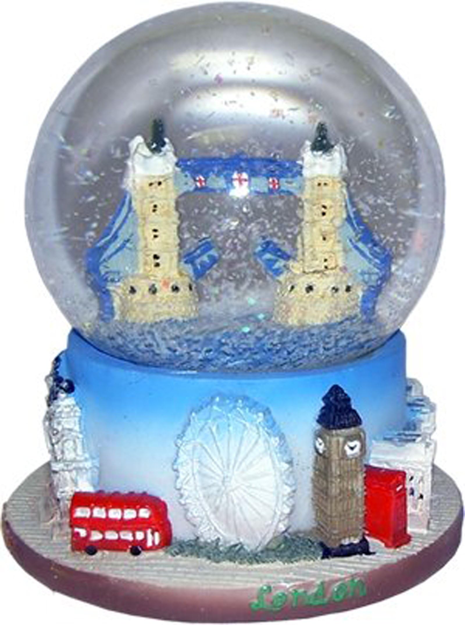 Snow Globes Mini Tower Bridge, Detailing London Tower Bridge - Collectable Souvenir