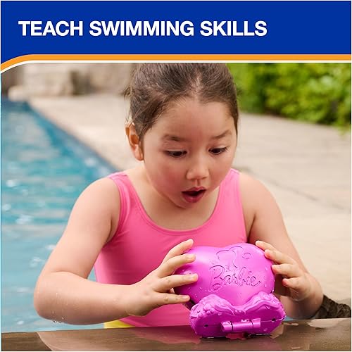 Miniatura 6 de SwimWays Figuras flotantes de Barbie, accesorios de piscina y juguetes de piscina para niños, suministros de fiesta Barbie y juguetes acuáticos para