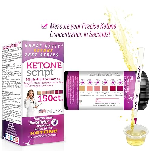 Miniatura 6 de Nurse Hatty Tiras de prueba de cetona, 1, 1