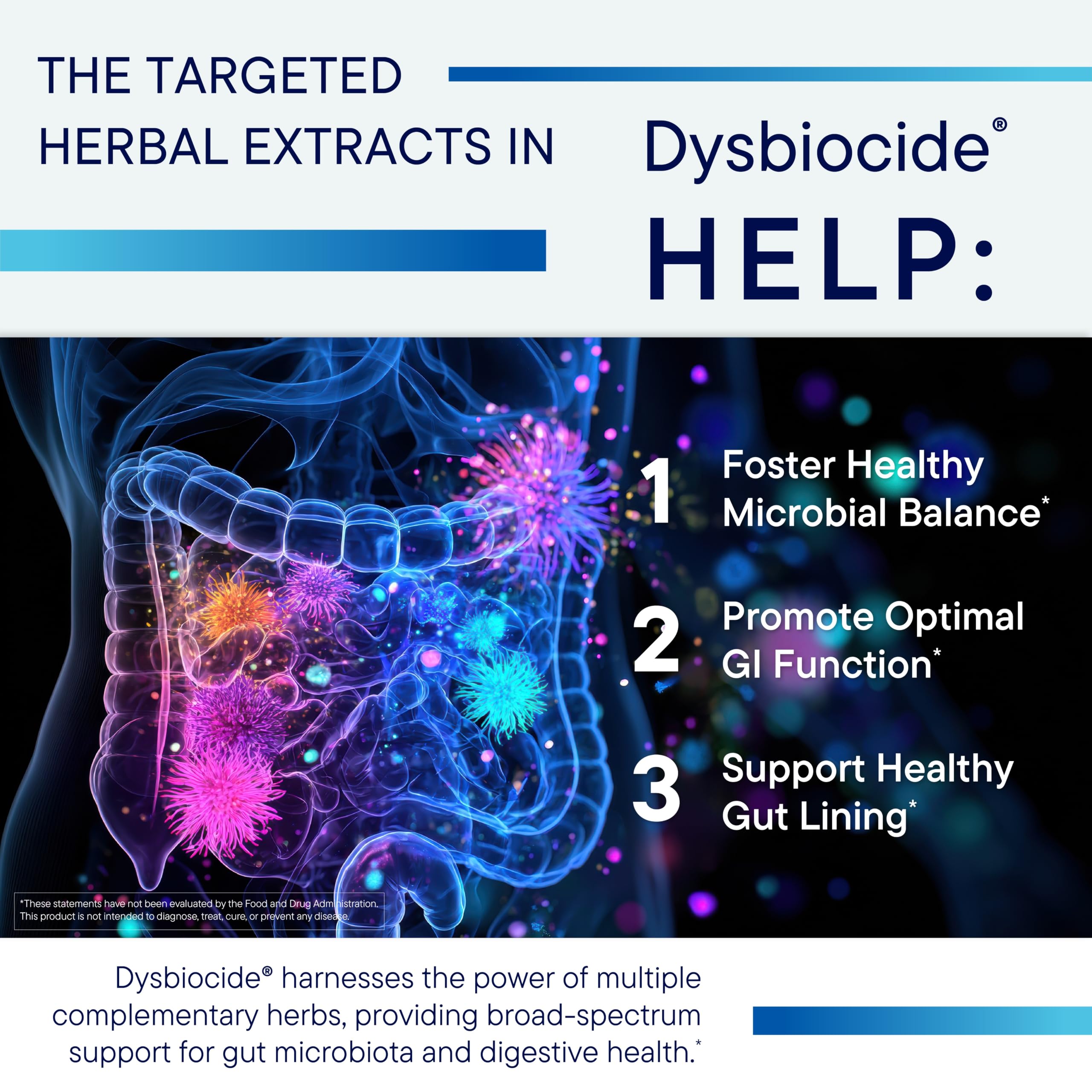BIOTICS RESEARCH Dysbiocide Synergistic Botanical Blend Gut Health 120 Caps — Amazon image 5