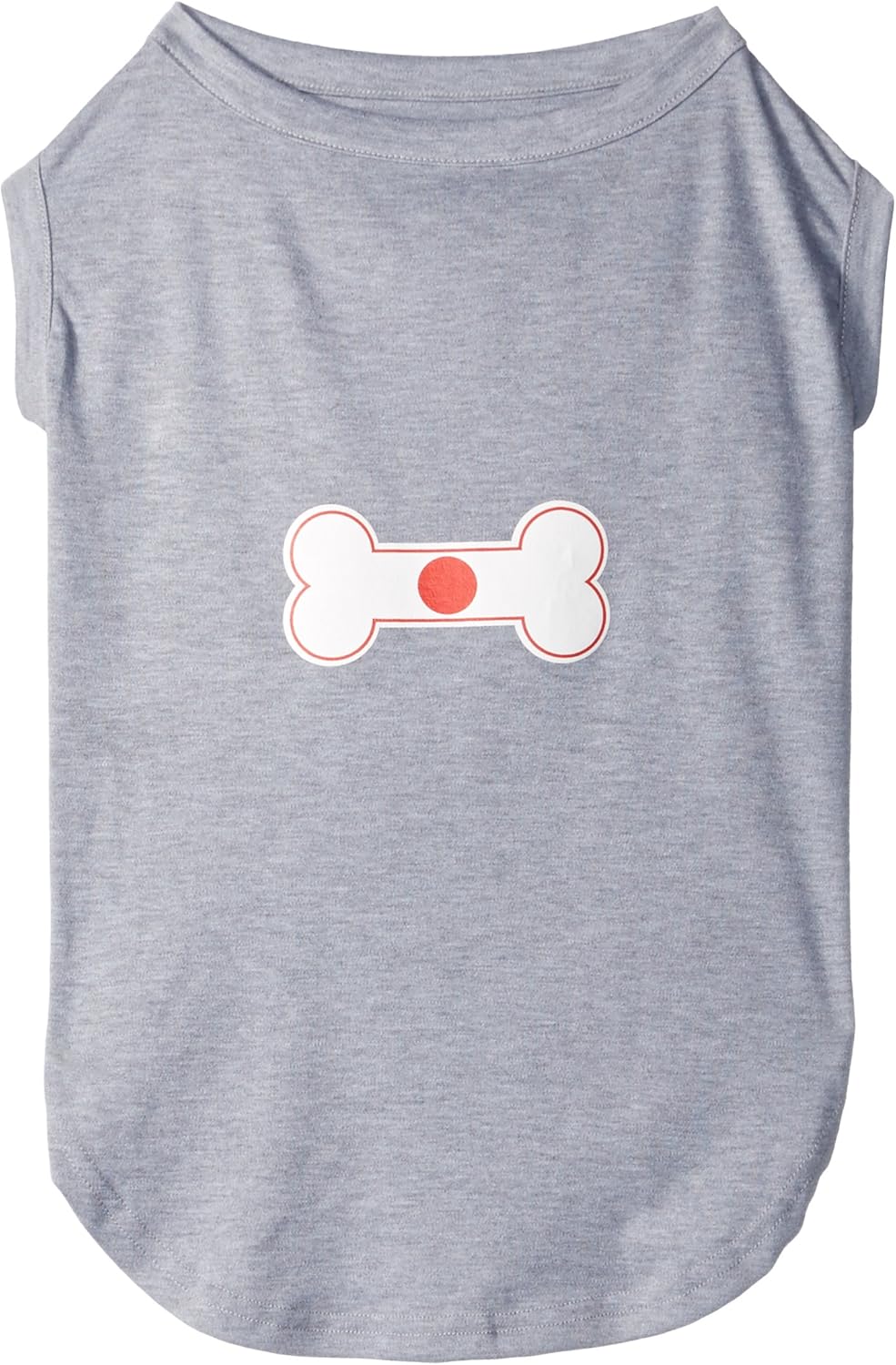 Mirage Pet Products 20-Inch Bone Shaped Japan Flag Screen Print Shirts for Pets, 3X-Large, Grey