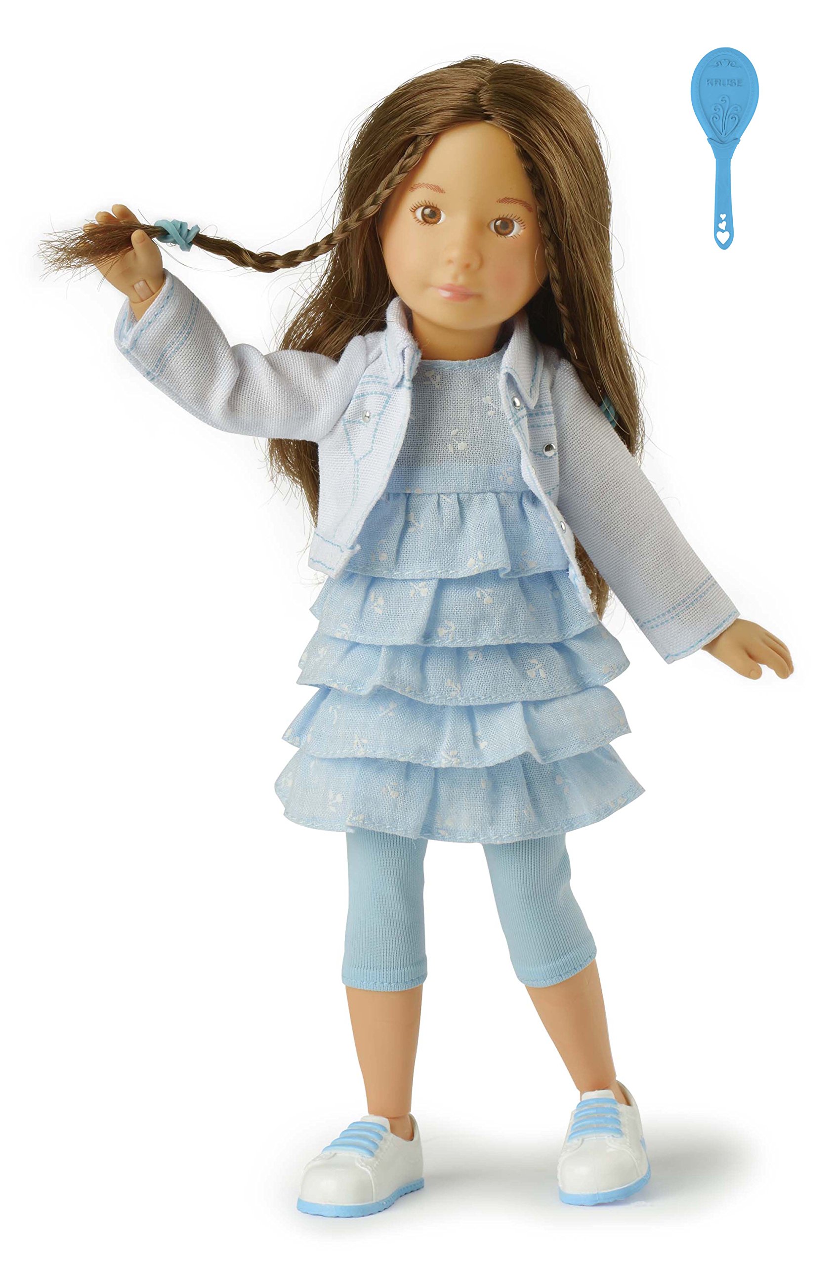 Kruselings Käthe Kruse 26842 Sofia (Casual Set), Blue,white