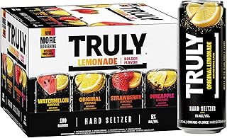 Truly Spiked And Sparkling Lemonade Hard Seltzer Variety 12Pk, 12 Fz