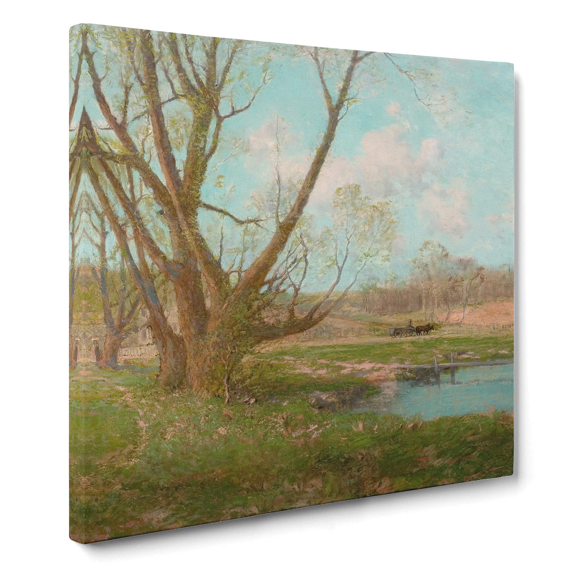 Coming Rain by Julian Onderdonk Canvas Print, Mixed, 35L x 35W cm