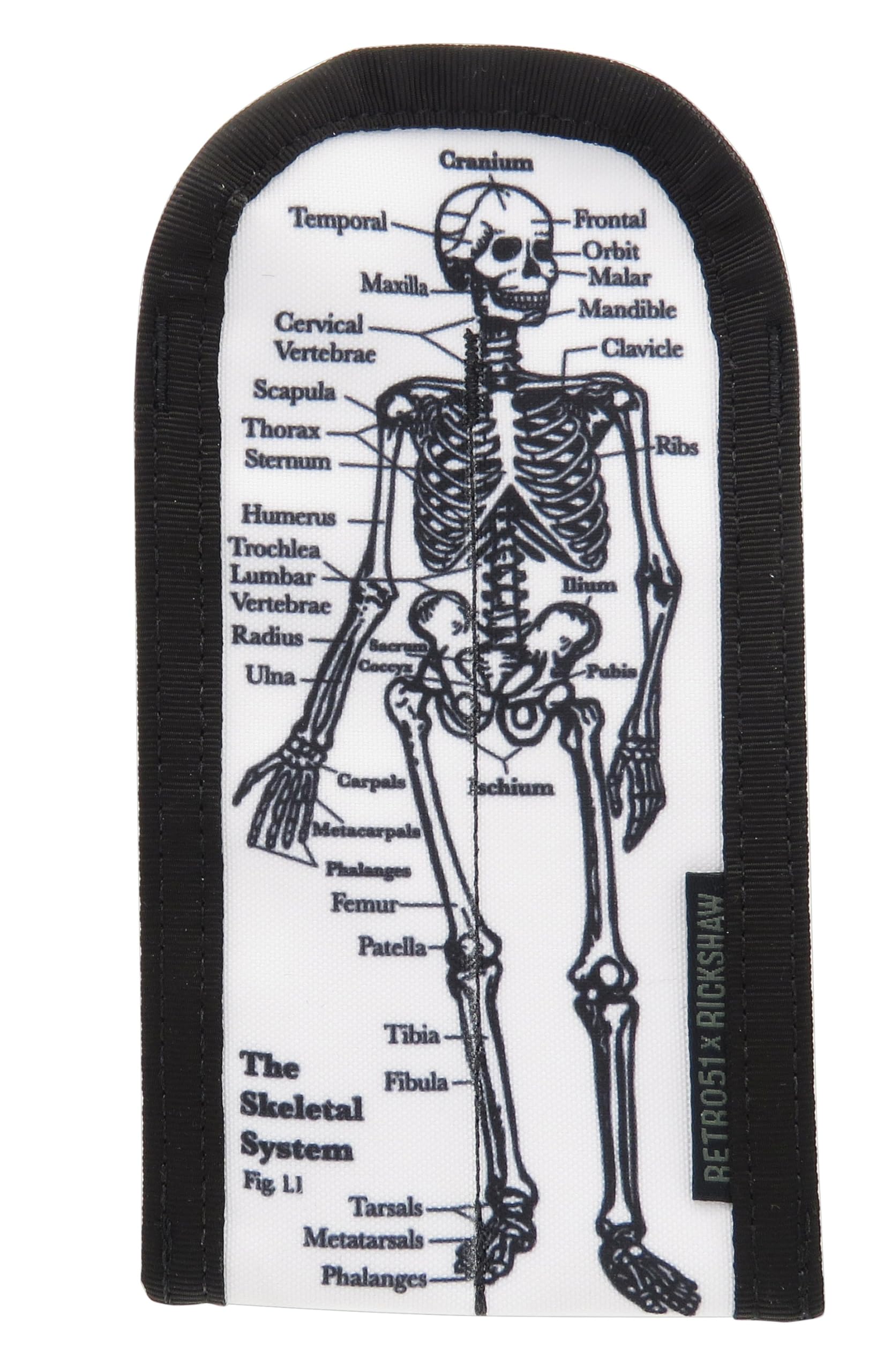 Retro 51 x Rickshaw Bagworks 2-Pen Holder sleeves, matches pen/pencil Dr Gray (RSD-1346)