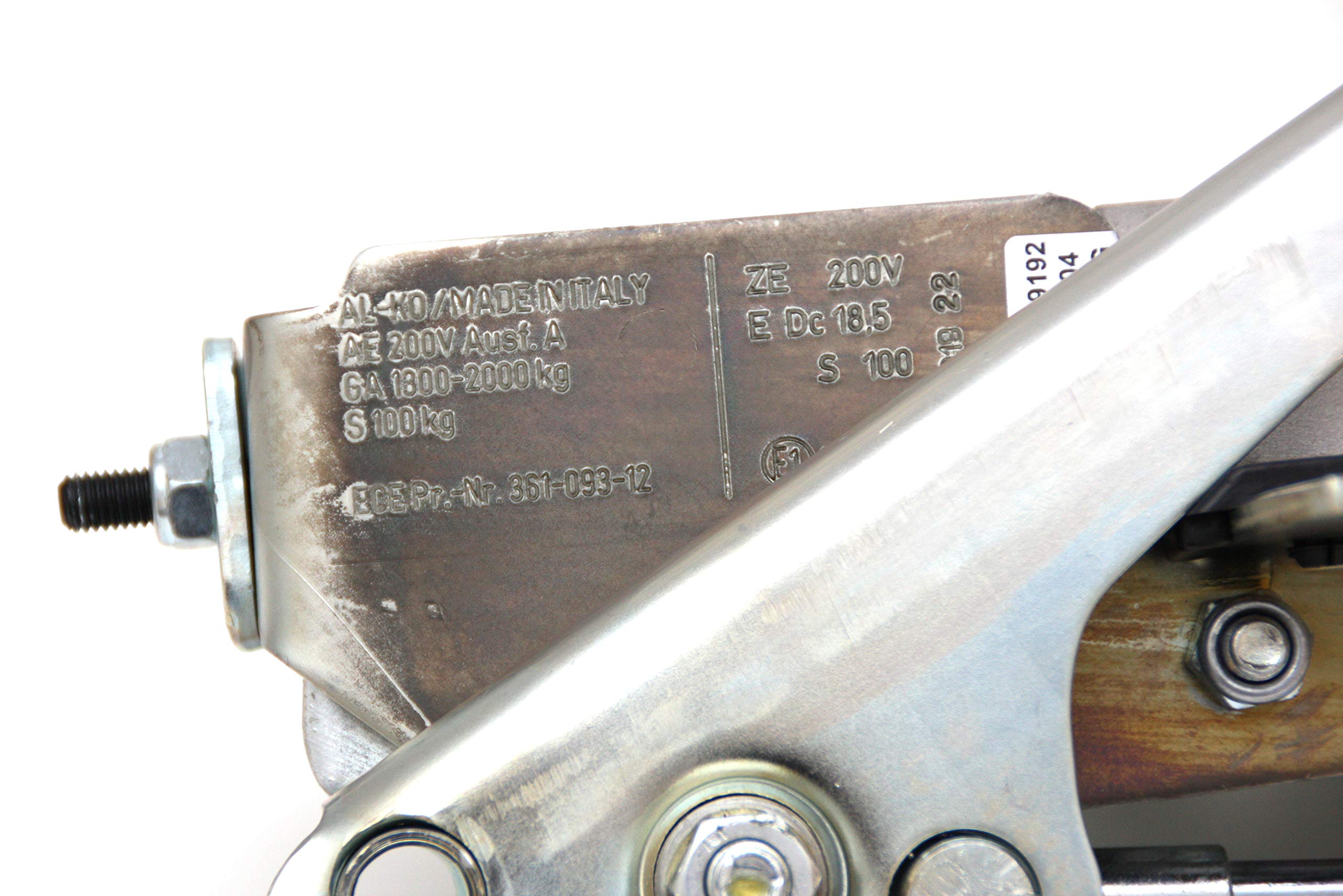 ALKO Bremse 200 V Euro Auflaufbremse Auflaufeinrichtung Obeneinbau V-Deichsel 1300-2000kg ohne Haube Caravan Wohnanhänger Camping Camper Trailer1213013 1250065