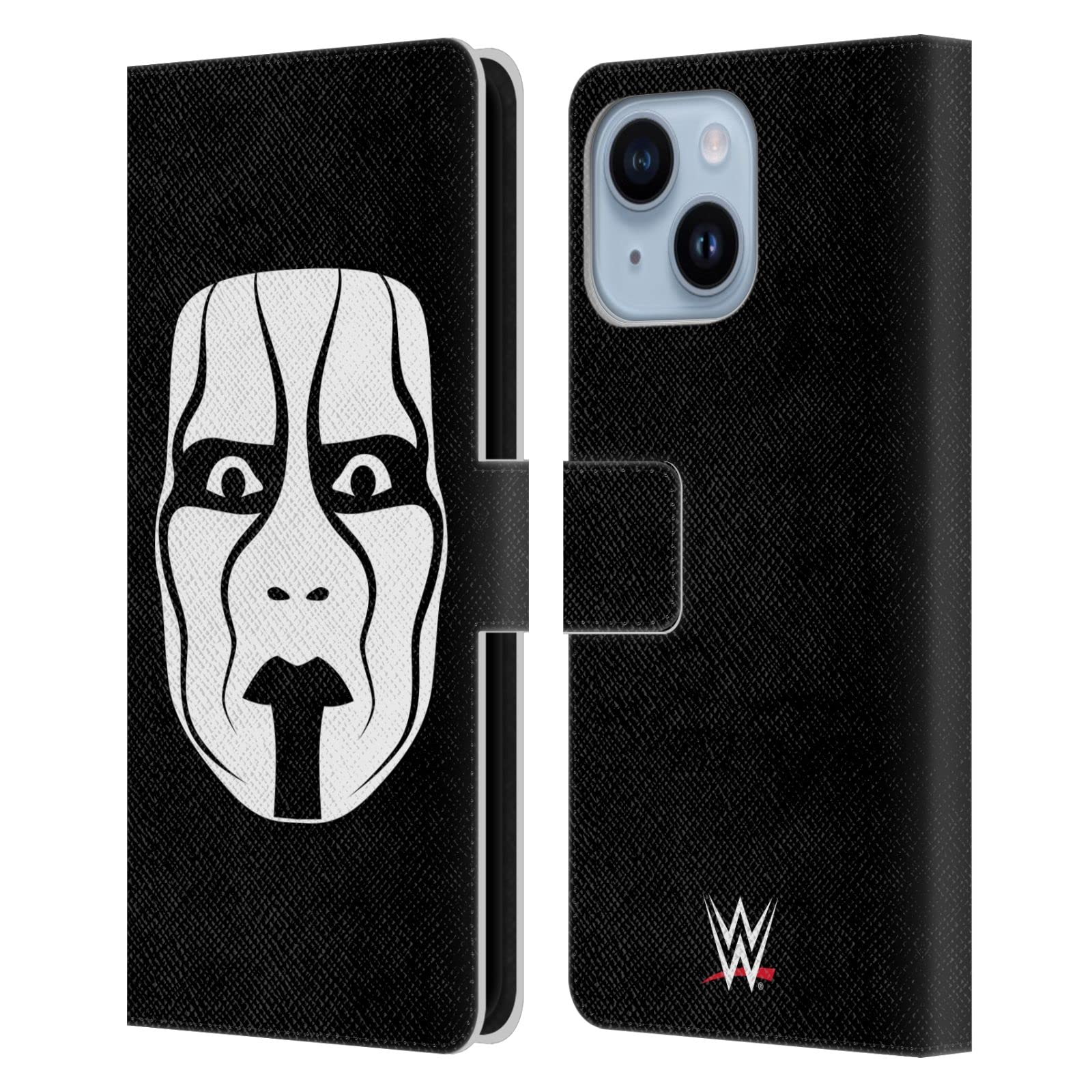 Étui WWE Sting pour iPhone 14 Plus en cuir Head Case Designs