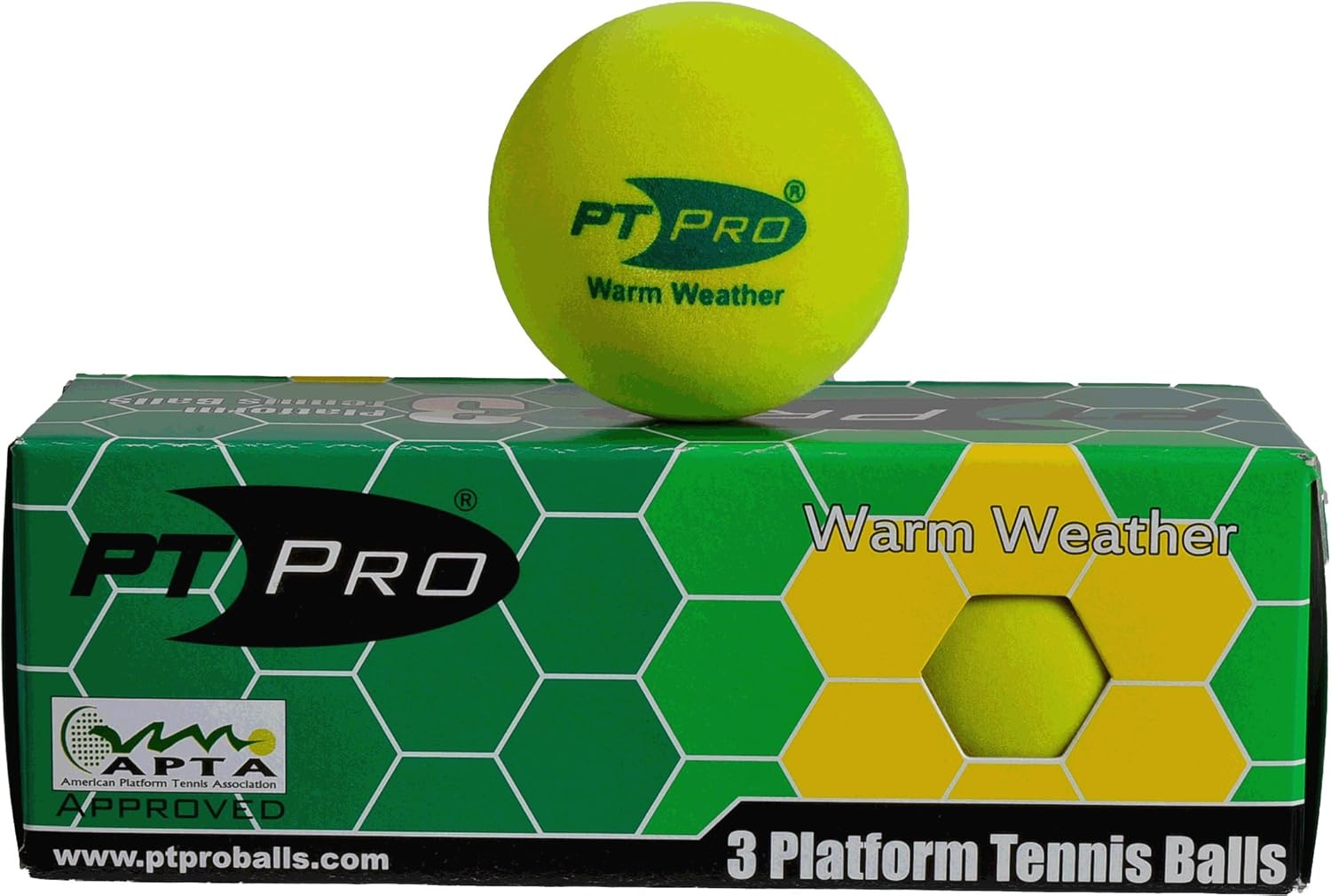 PT Pro Summer Platform Tennis Balls 72 Count