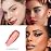 Oulac Luminous Blush Makeup Glow Coral Gold|Subtle Shimmery Creamy Powdery Blush Highlighter Cheek| Pigmented&Blendable | Light to Medium Skin Tone| Vegan & Cruelty-Free| 4.8g F03 Sweet Date