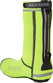 SEALSKINZ Unisex-Adult Hempton All Weather Closed-Sole Cycle Overshoe