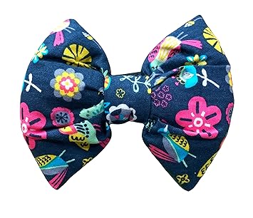For The Fur Kids Gardenia Bow Tie for Dogs and Cats (Multi-Coloured)