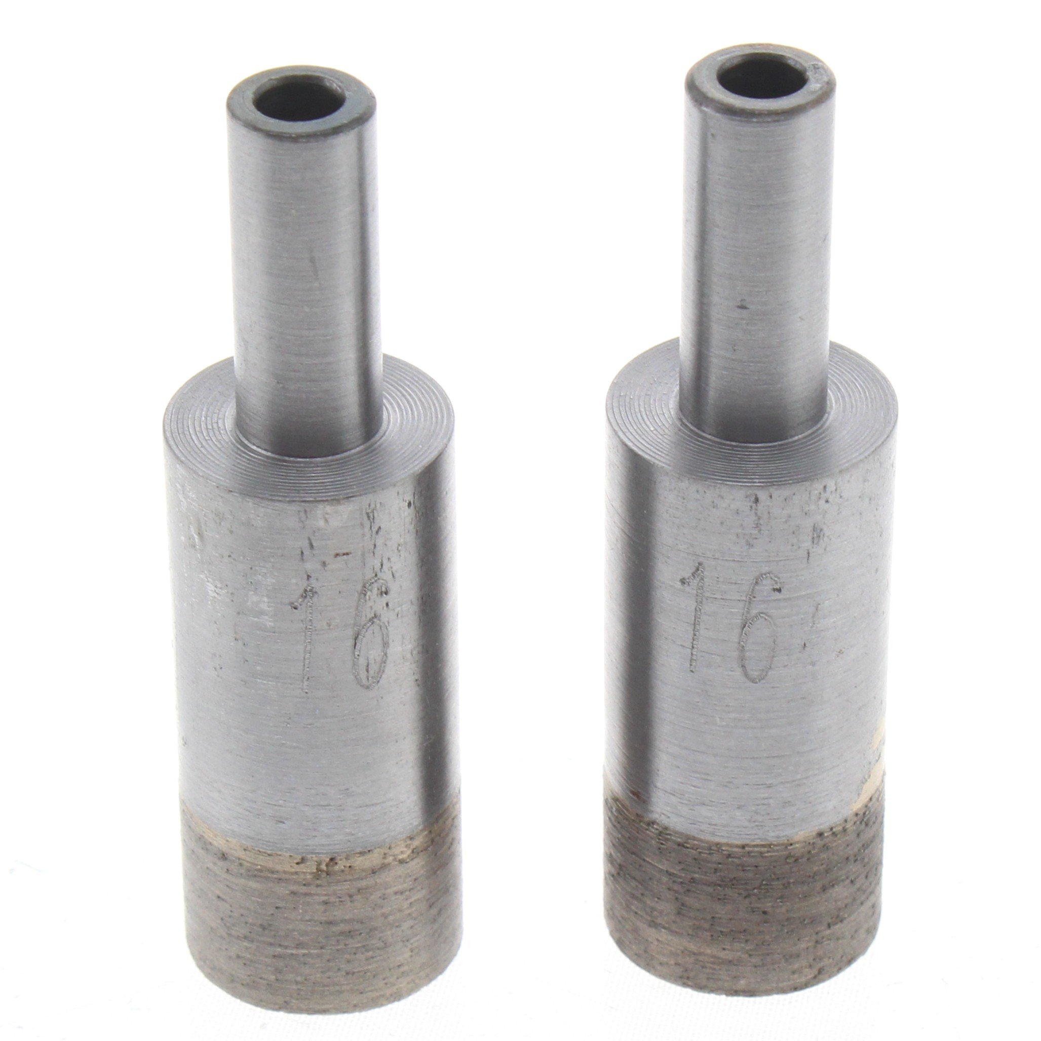 ILOVETOOL Diamentowa otwornica 16 mm spiekane wiertła do szkła ceramicznego trzpień 10 mm opakowanie 2 szt