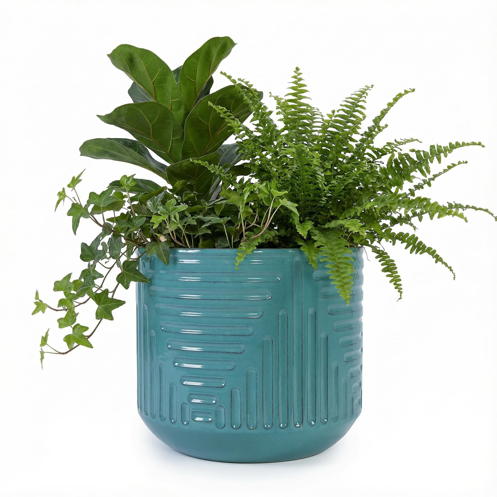 ATOPMJ 16 Inch Ceramic Planter