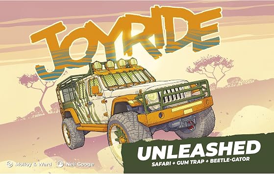 Rebellion Unplugged | JOYRIDE Unleashed | Racing Board Game | Ages 14+ | 2 Players | 20-40 Minutes Playing Time