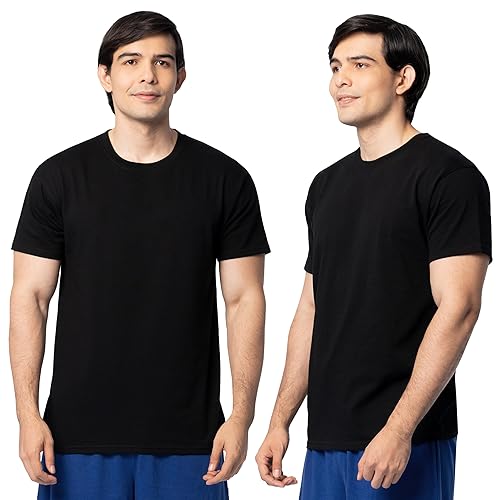 Mens Eversoft Cotton T Shirts, Breathable & Moisture Wicking with