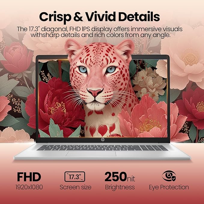 HP Laptop 17.3" Intel i5-1334U 20GB RAM 512GB SSD Win 11 Pro miniatura 3