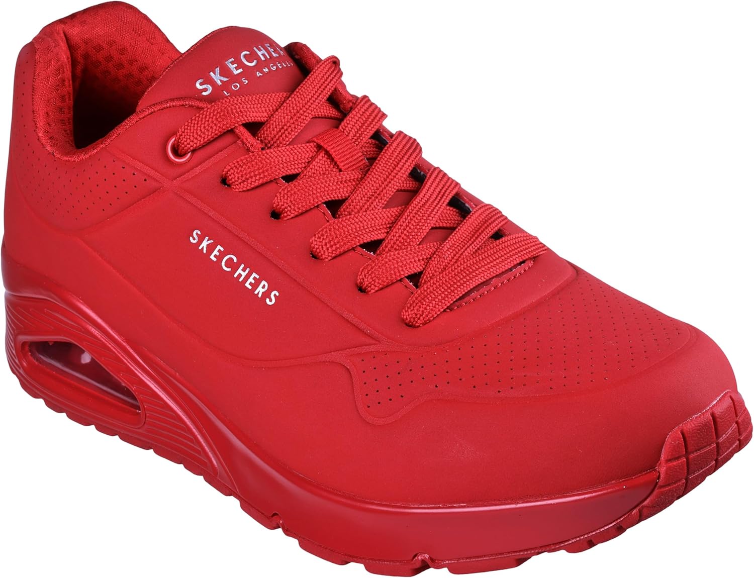 Skechers Men's Uno-Stand on Air Sneaker, red, 11