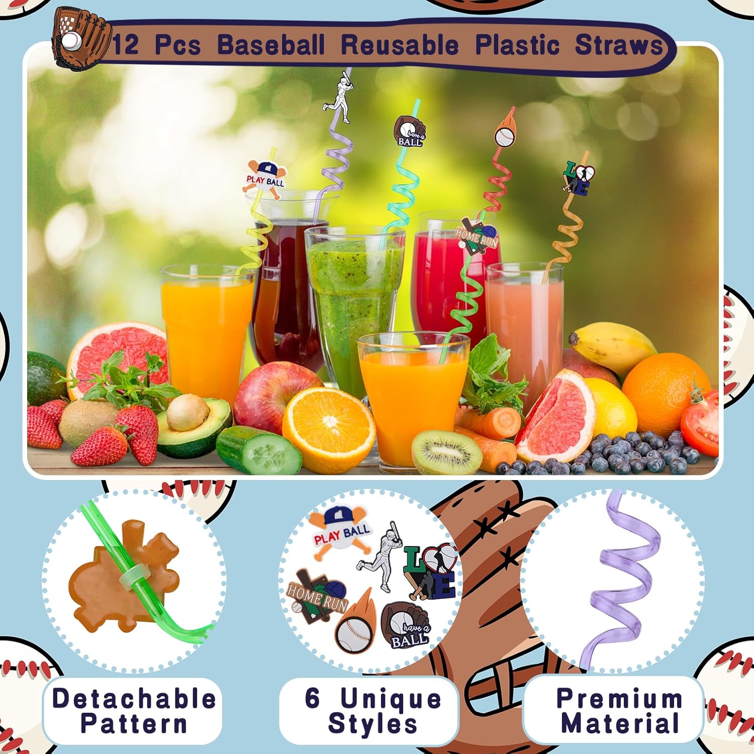 Gifts2U Baseball Party Favors Supplies, 146 Pcs Baseball Themed Goodie Bags Stuffers with Bracelets, Tattoos, Stickers, Mini Ball and Cars Toys, Gifts Bulk for Team Kids Birthday Party - Image 3