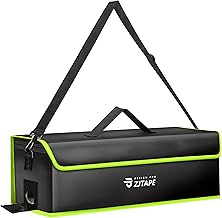 Ebike Battery Bag - Fireproof, Waterproof, Explosion-Proof Lipo Safe Bag, Battery Bag Extra Large (50 cm), Battery Safety Box for Storage, Transport, Charging